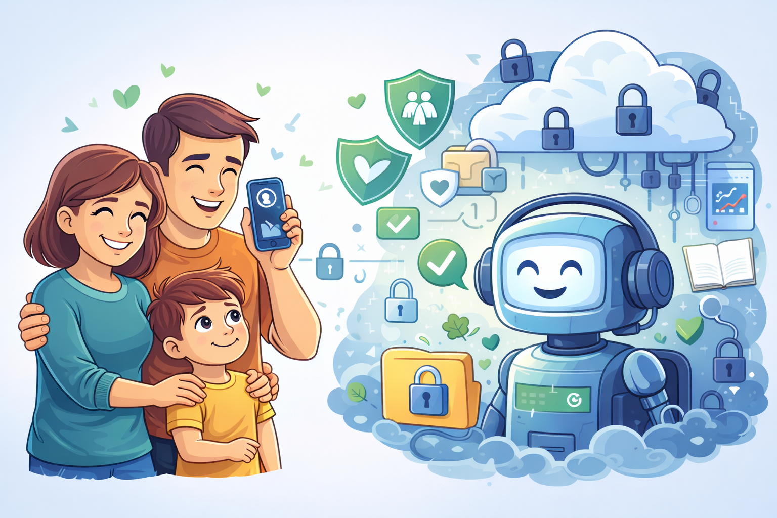 Local-first Family Chatbot - privacy-conscious family AI with local moderation, guardrails, and encrypted memory